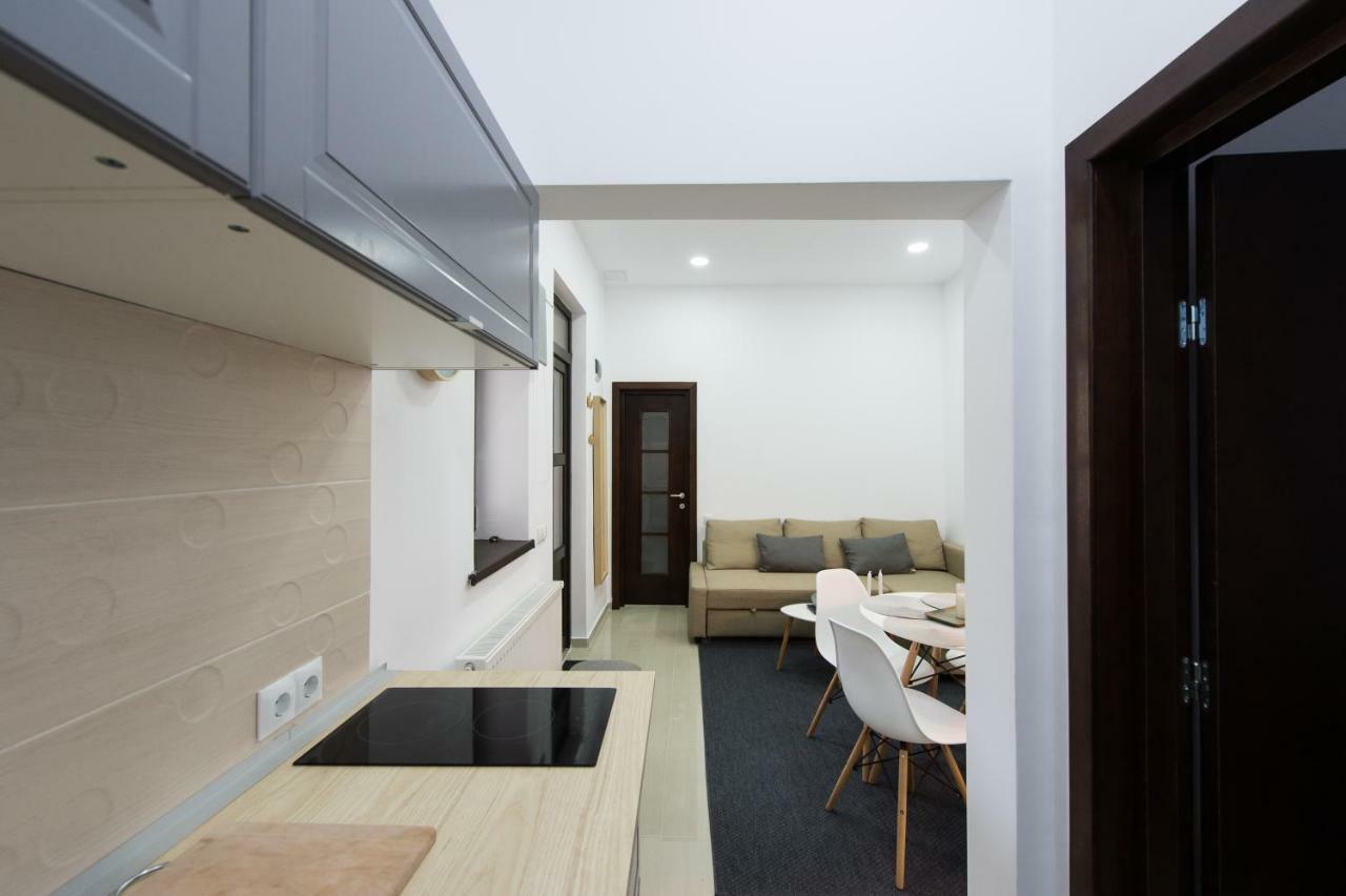 דירות Gorgeous Brasov Flat With Patio And Mountain Views מראה חיצוני תמונה
